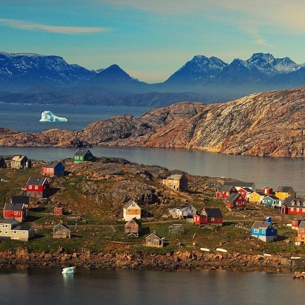 Greenland landscape Arctic